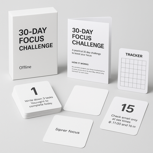 30-Day Focus Challenge